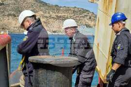 Испания - Антарктида - НИК 421 отплава от испанското пристанище Картахена