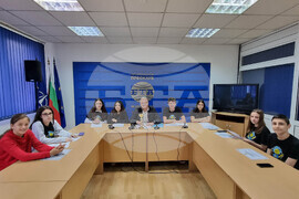 Национален пресклуба на БТА Велико Търново - ученици - пресконференция