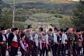 Село Баня - възстановка - 150 години от Априлската епопея