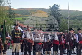 Село Баня - възстановка - 150 години от Априлската епопея