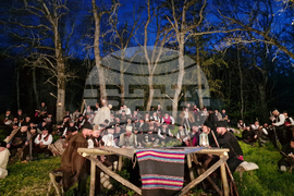 Село Баня - възстановка - 150 години от Априлската епопея