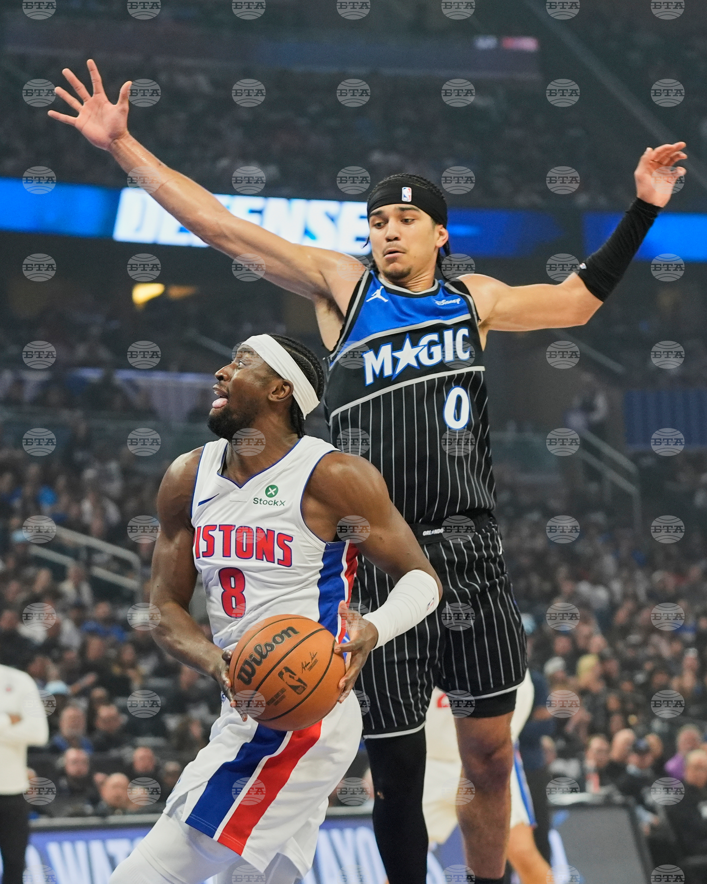 Pistons Magic Basketball