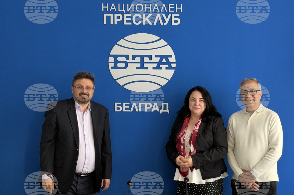 Национален пресклуб на БТА Белград - Виджай Джоши - Кирил Вълчев - посещение