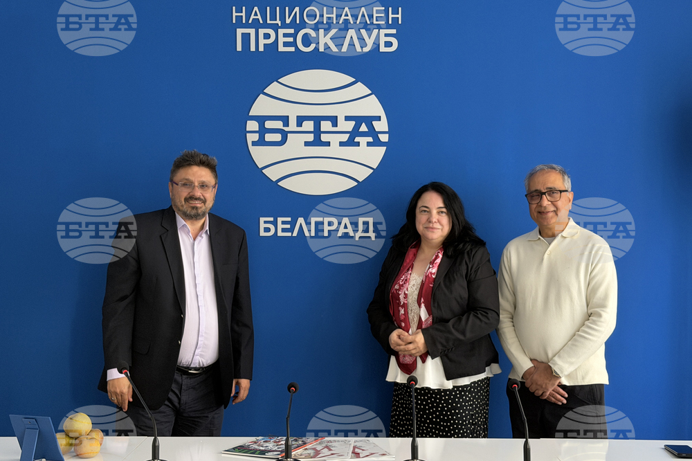 Национален пресклуб на БТА Белград - Виджай Джоши - Кирил Вълчев - посещение
