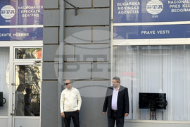 Национален пресклуб на БТА Белград - Виджай Джоши - Кирил Вълчев - посещение