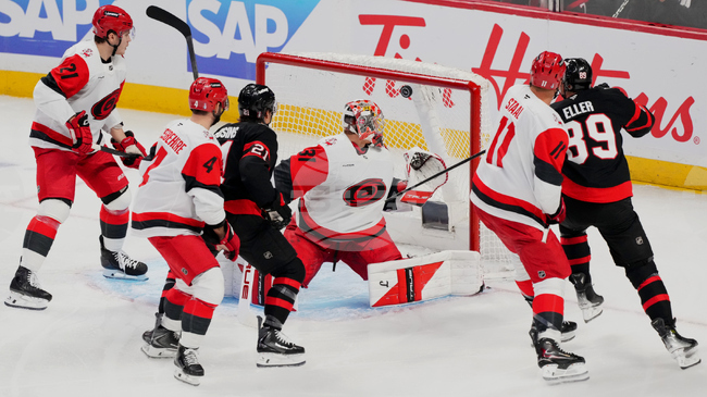 Hurricanes Senators Hockey