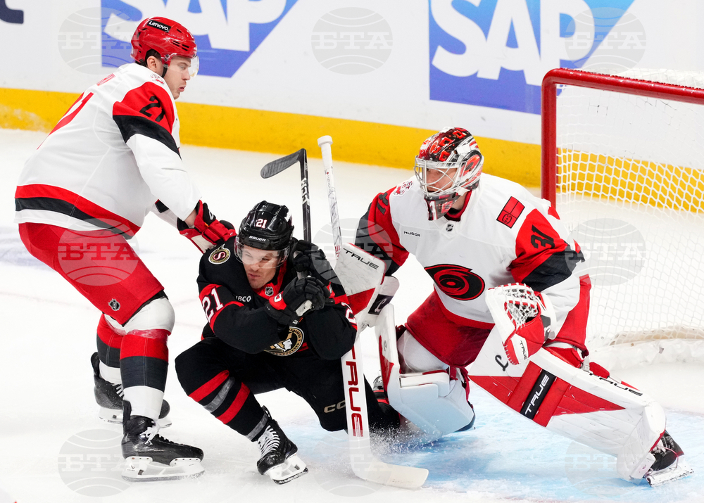 Hurricanes Senators Hockey