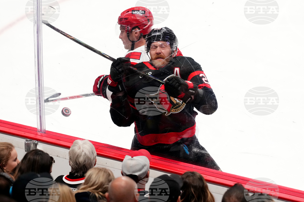 Hurricanes Senators Hockey