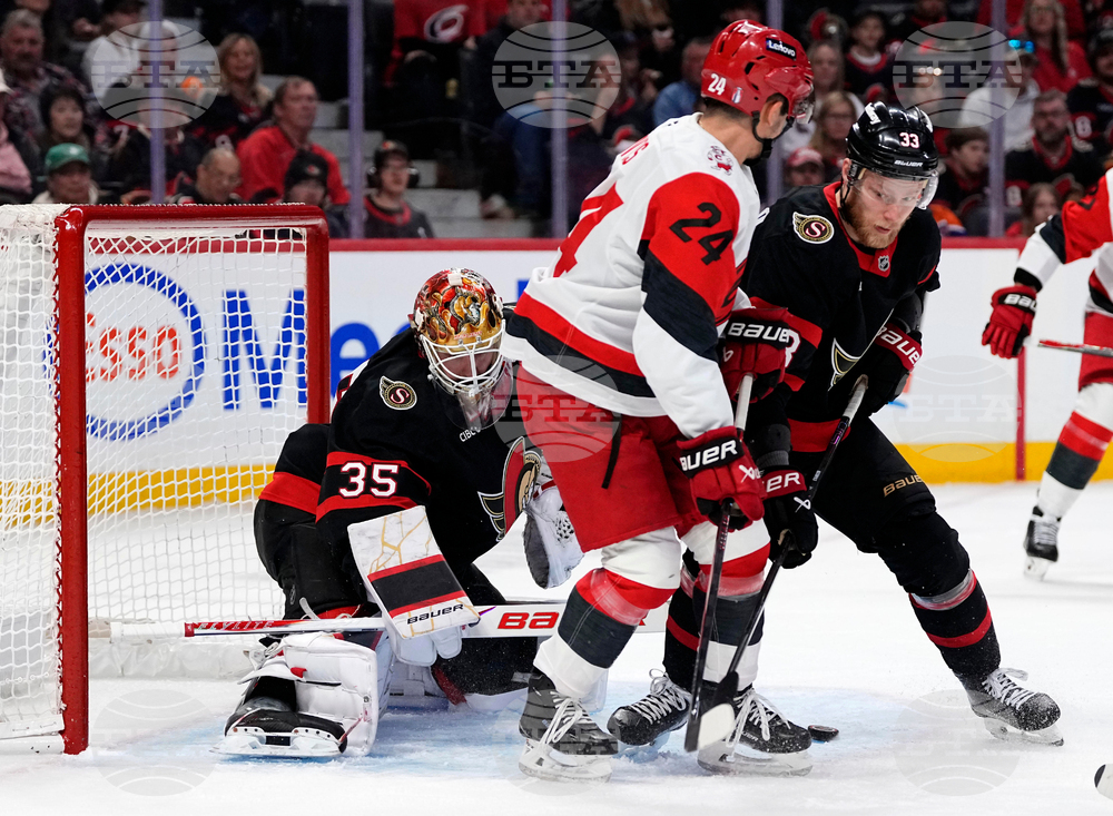 Hurricanes Senators Hockey