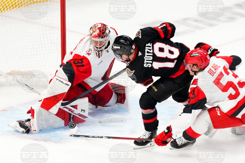 Hurricanes Senators Hockey