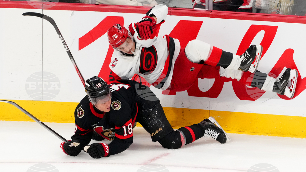 Hurricanes Senators Hockey