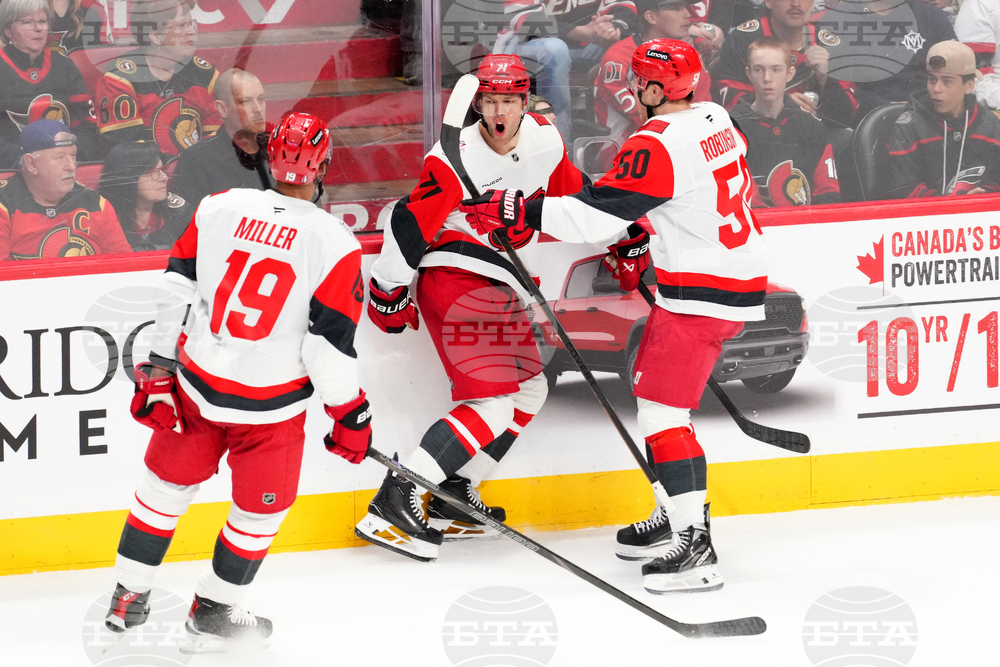Hurricanes Senators Hockey