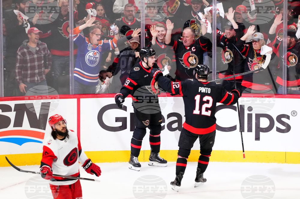 Hurricanes Senators Hockey