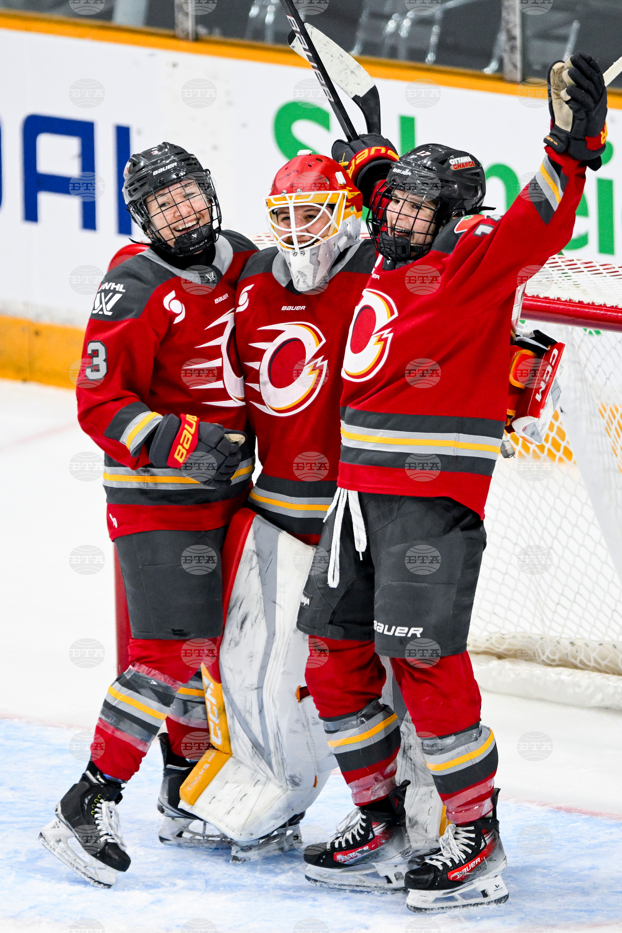 PWHL Sceptres Charge Hockey