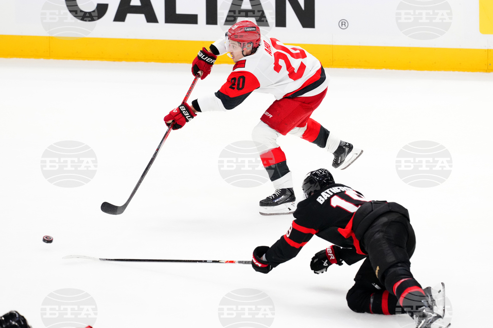 Hurricanes Senators Hockey