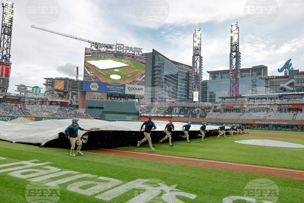 Phillies Braves Baseball