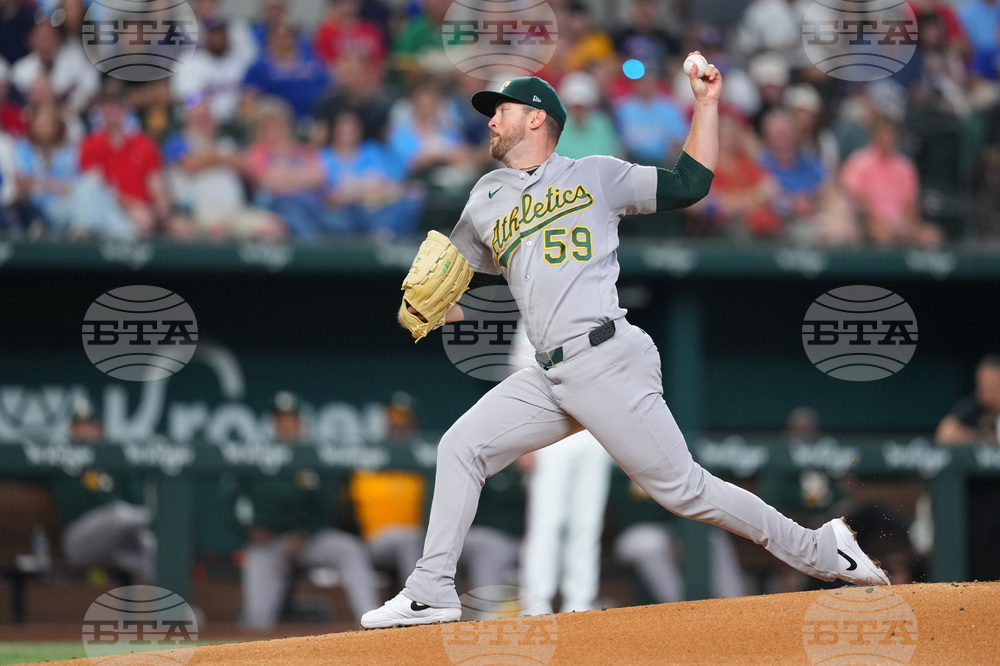 Athletics Rangers Baseball