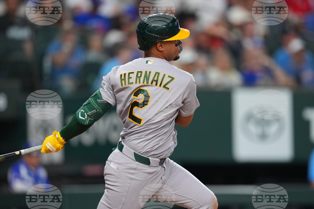 Athletics Rangers Baseball