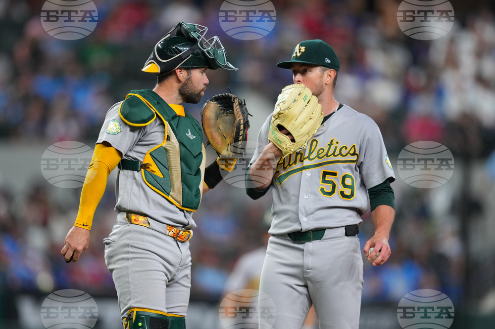 Athletics Rangers Baseball