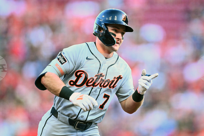 Tigers Reds Baseball