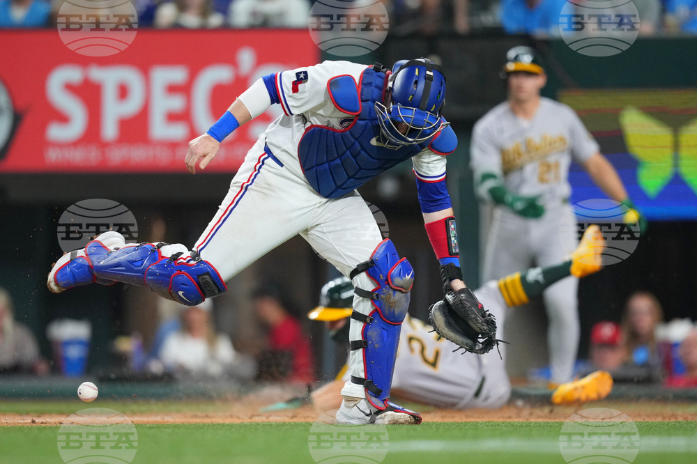 Athletics Rangers Baseball