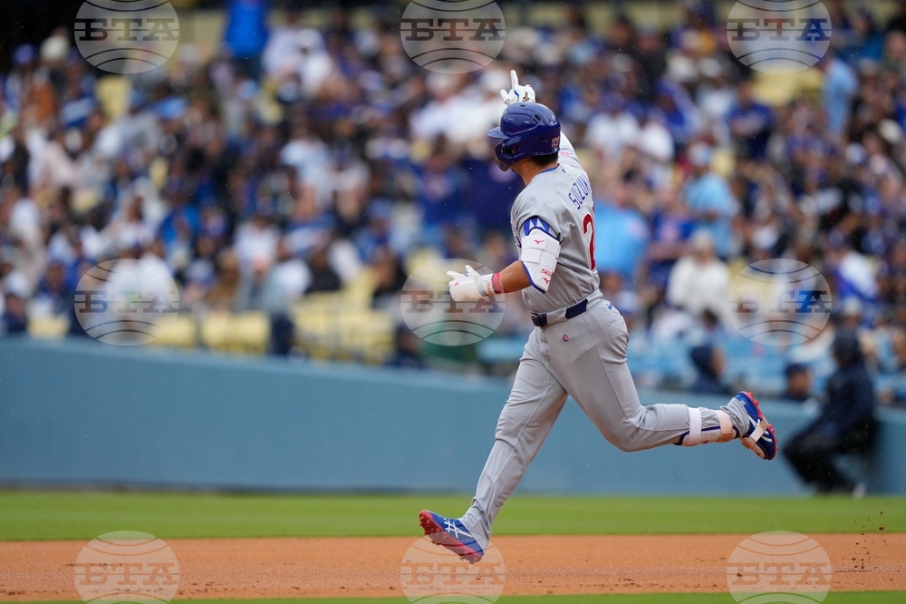 Cubs Dodgers Baseball