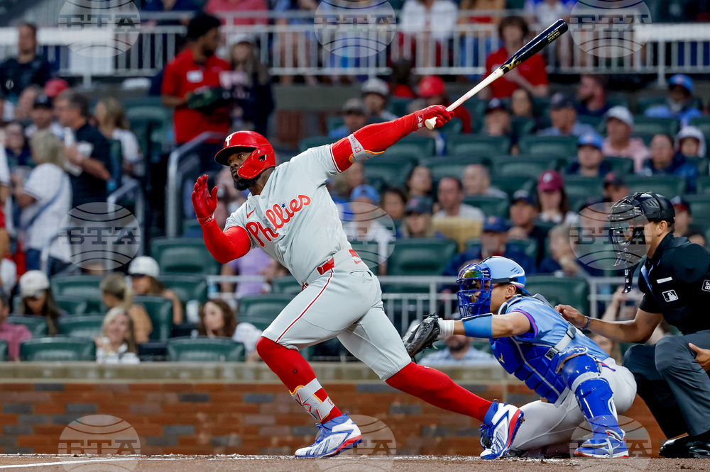 Phillies Braves Baseball