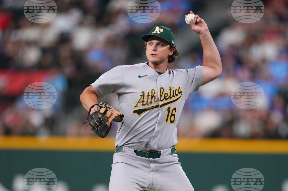 Athletics Rangers Baseball