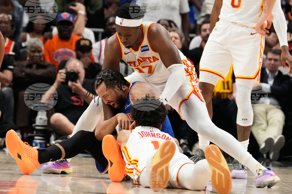 Knicks Hawks Basketball