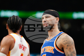Knicks Hawks Basketball