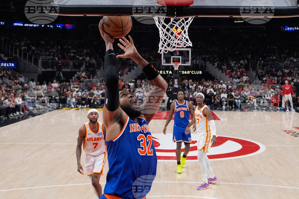 Knicks Hawks Basketball