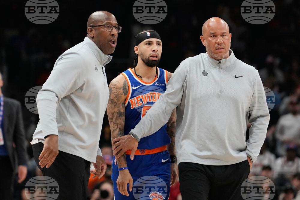 Knicks Hawks Basketball