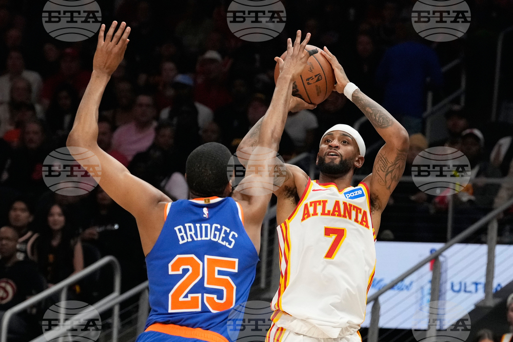 Knicks Hawks Basketball