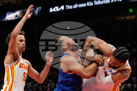 Knicks Hawks Basketball