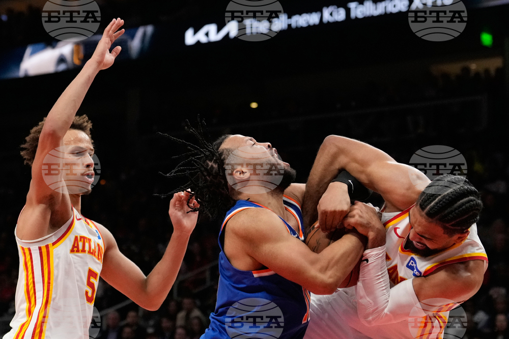 Knicks Hawks Basketball