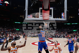 Knicks Hawks Basketball