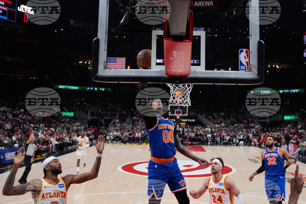 Knicks Hawks Basketball