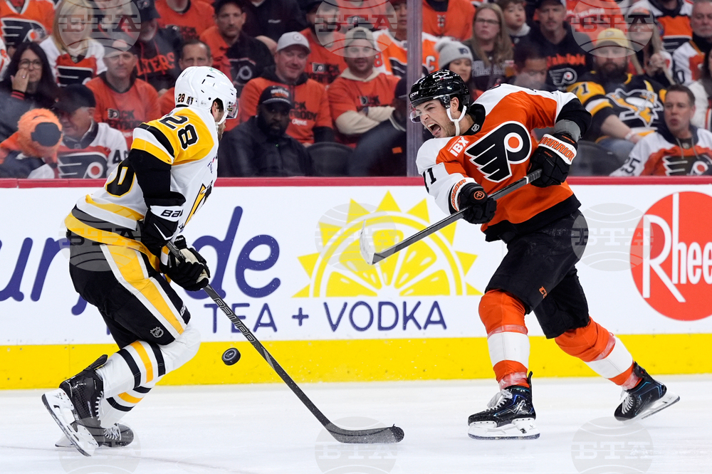 Penguins Flyers Hockey