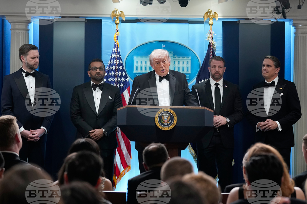 APTOPIX Trump White House Correspondents Dinner