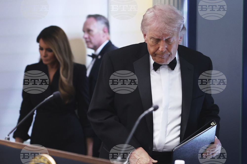 APTOPIX Trump White House Correspondents Dinner