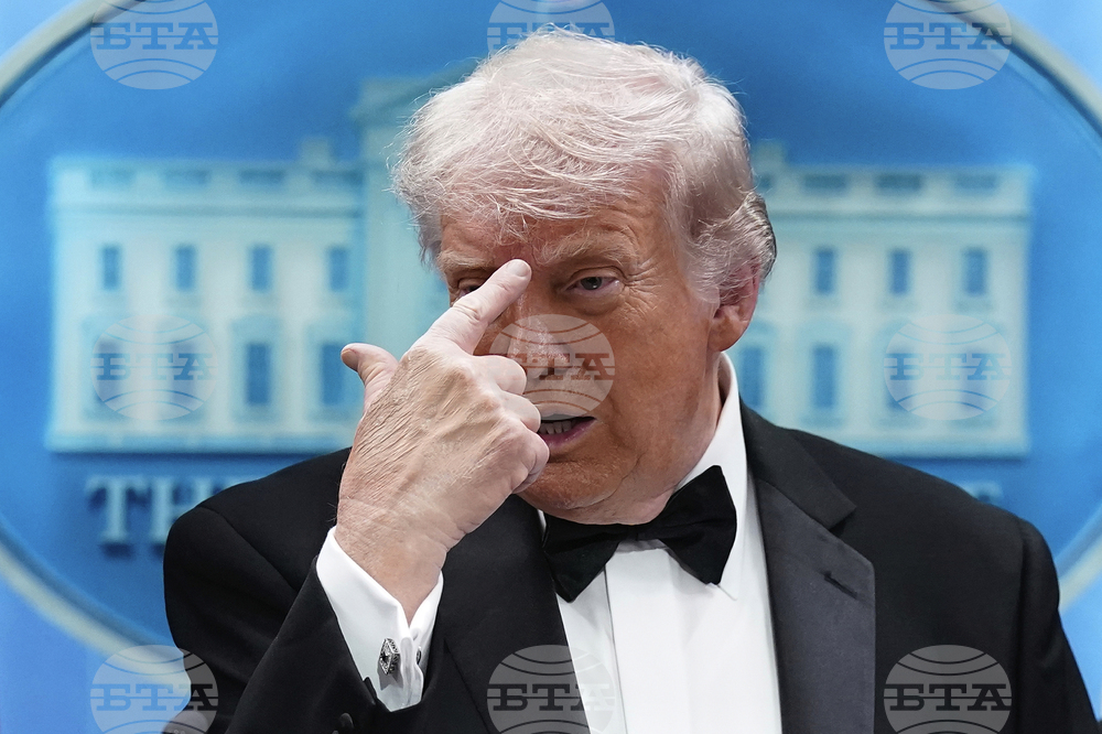 APTOPIX Trump White House Correspondents Dinner