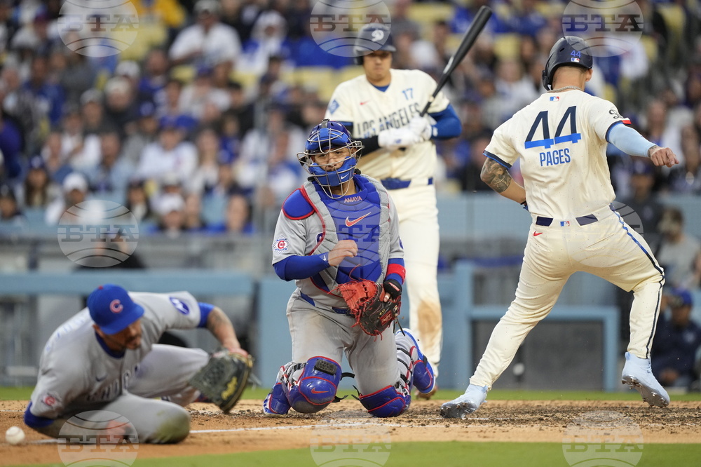 Cubs Dodgers Baseball