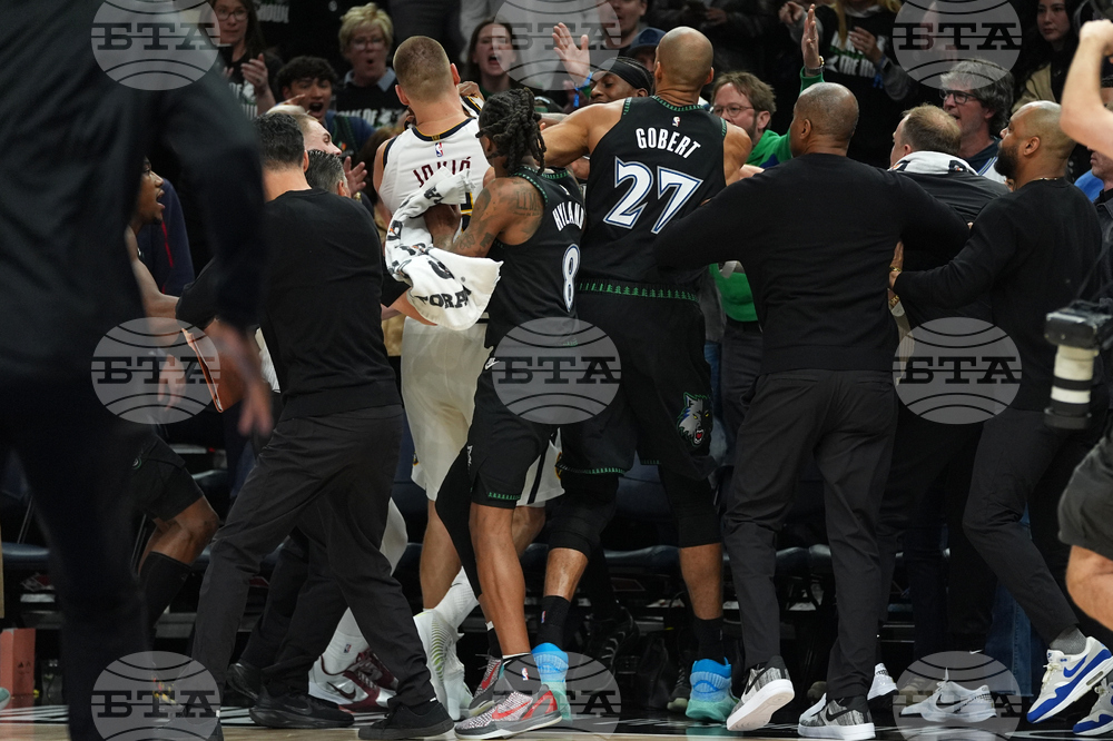 Nuggets Timberwolves Basketball