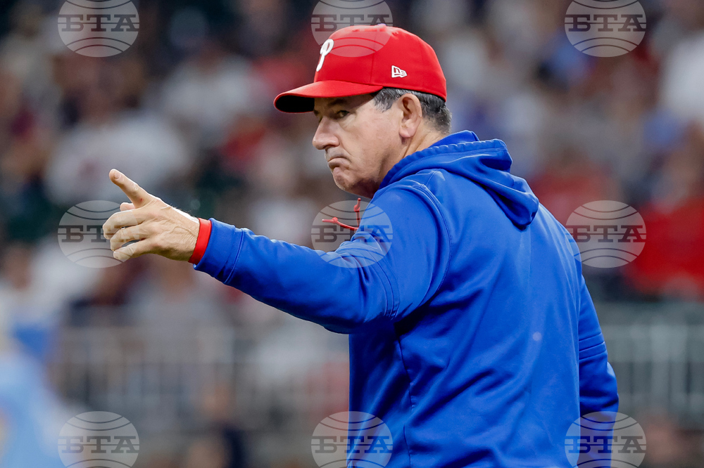 Phillies Braves Baseball