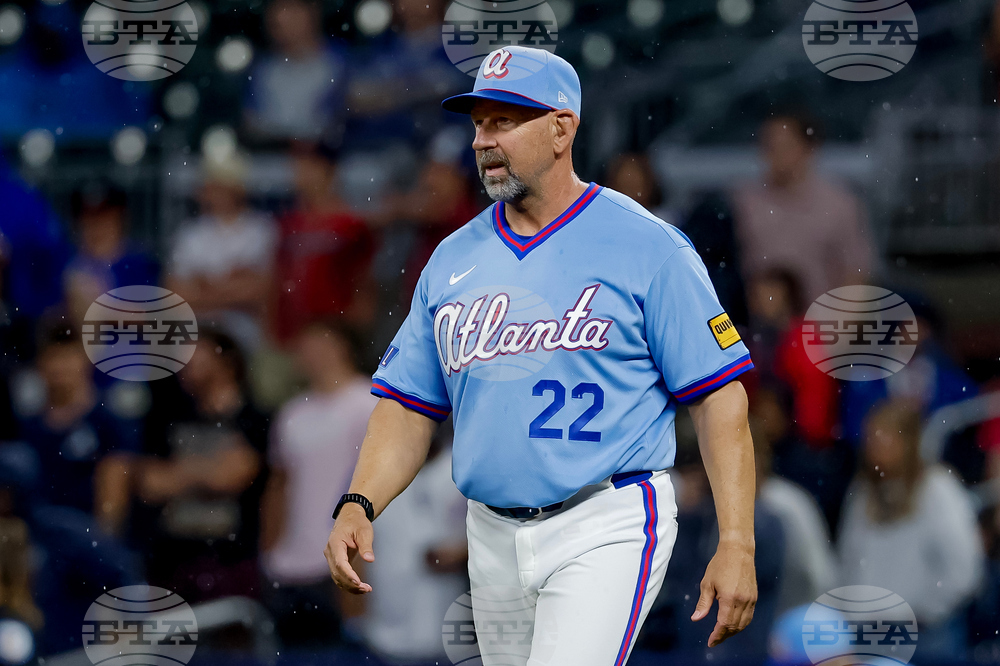 Phillies Braves Baseball