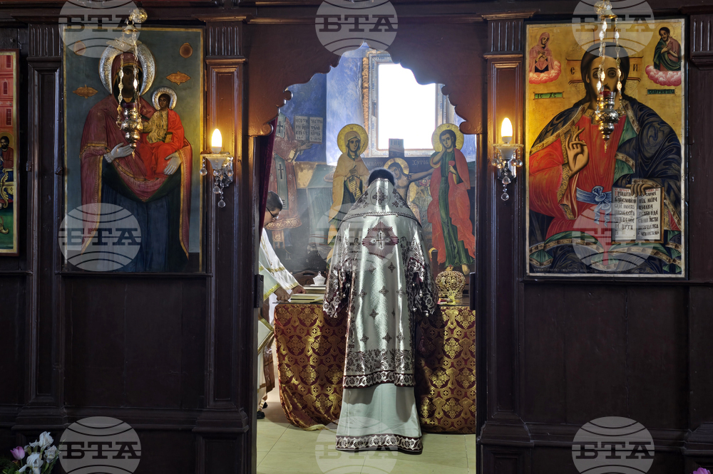 Дунавци - Видински митрополит Пахомий - литургия