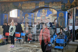Дунавци - Видински митрополит Пахомий - литургия