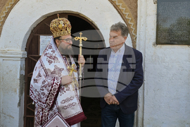 Дунавци - Видински митрополит Пахомий - литургия