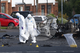 Britain Northern Ireland Car Bomb