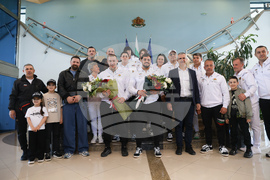 Карлос Насар - посрещане